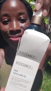 BIOSSANCE 100% Squalane Oil - Vegan Face & Body Oil Moisturizer - 3.3 oz