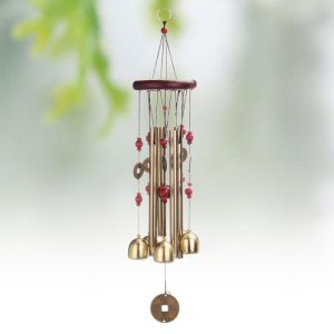 Wind Chimes Outdoor Garden Yard Bells Hanging Charm Decor Windchime Ornament Tube number