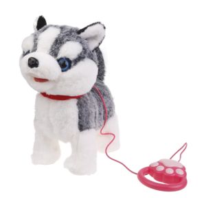 Leash Electric Walking Dog Toy Simulation Singing Puppy Toy Barking Plush Dog Toy Baby Craw Learning Toy Toddler Gift2026