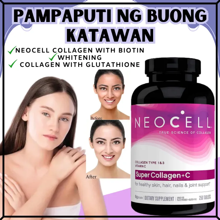 neocell glutathione Super Collagen Vitamin C Biotin 90 Tablets - 90 CT NeoCell Official Site | Collagen