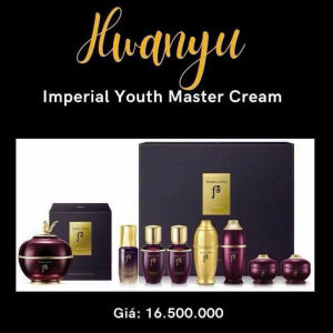 [VIP] Set Kem Dưỡng Da Trẻ Hoá Hoàn Lưu Cao Whoo Hwanyu Imperial Youth Master Cream 60ml Special Set