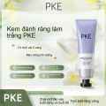 PKER kem đánh răng cho hơi thở tươi mát, làm trắng, chăm sóc răng miệng, và loại bỏ màu vàng. 