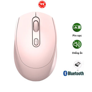 Chuột không dây M100 DPI1600 dùng cho máy tính laptop văn phòng công thái học silent tắt tiếng chống ồn nhanh và nhạy