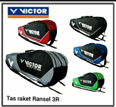 TAS RAKET RANSEL VICTOR 3R BADMINTON OLAHRAGA