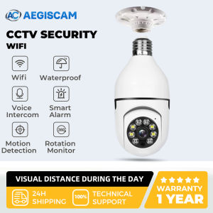 CCTV Bulb Camera Wireless WiFi V380 Pro Wireless WiFi Connect Cellphone Two-Way Auto Tracking Night Vision Wireless Indoor Outdoor