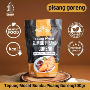 SP KEBAB OFFICIAL X CHOP CHOP Tepung Mocaf Pisang Goreng - Gluten Free Organik - Tepung Sehat Rendah Kalori 200gram CHOPCHOP