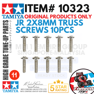ITEM# 10323 JR 2X8MM TRUSS SCREWS 10Pcs
