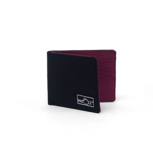 Ví da nam nữ dáng ngang NATOLI gập đôi đựng thẻ cầm tay cao cấp BST Simple Horizontal Wallet V4