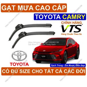 Gạt Mưa Kính Lái Cao Cấp Toyota Camry Cặp G.ạt Mưa Kính Lái Toyota Camry Có Đ.ủ Size Cho Các Đời Xe Toyota Camry