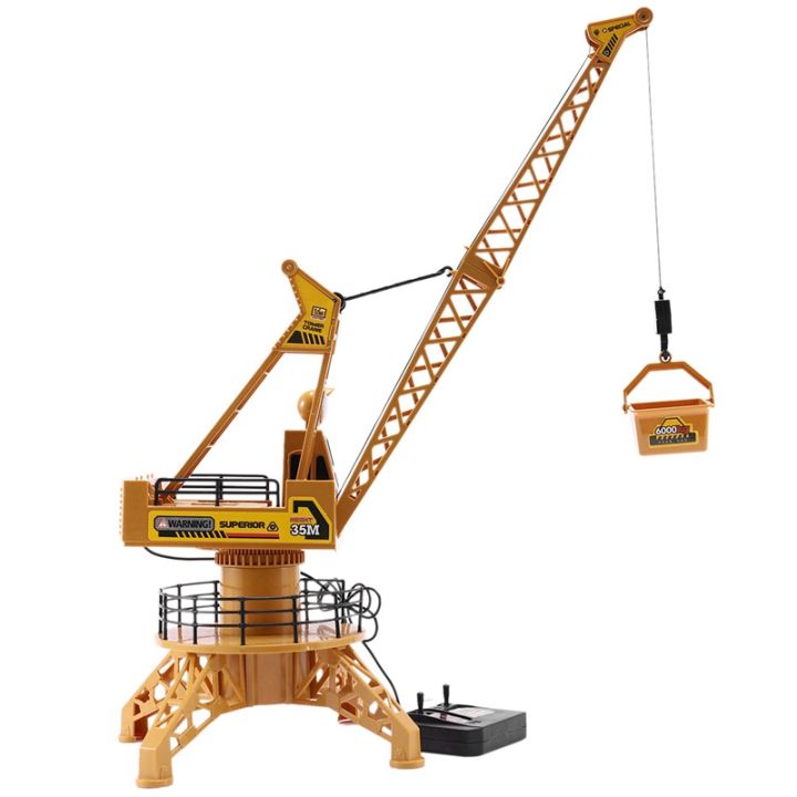 Rc Remote Control Simulation Crane Construction Toys Rc Crane
