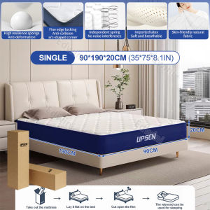 【10 Years Warranty】New memory foam spring mattress Single/Twin/Double/Queen/King Size 10.5inch foam for bed 2 person bed foam for single bed foam mattress foam for bed family size sale 8.1/8.6inch bed mattress