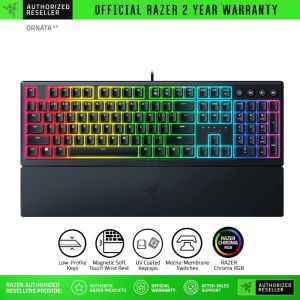 Bàn phím máy tính Razer Ornata V3 - Low-profile Mecha-Membrane RGB Keyboard _Mới hàng chính hãng