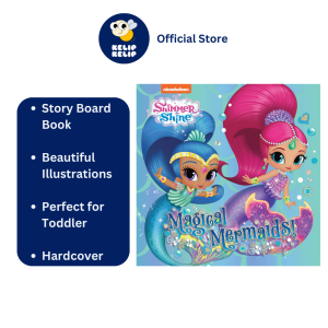 Shimmer and Shine Magical Mermaids Board Book Storybook Suitable For Kids