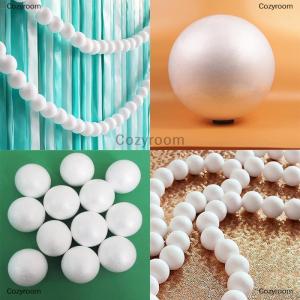 [COD] Cozyroom 10รอบสีขาว80mm Polystyrene Foam Ball การสร้างแบบจำลองทรงกลม styrofoam CRAFT