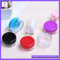 [1 อัน] ตลับครีม 10 ml #204 ตลับพลาสติก กระปุกเปล่า พลาสติกกลมใส + ฝาเกลียว บรรจุภัณฑ์ กระปุกครีม ตลับลิป. 