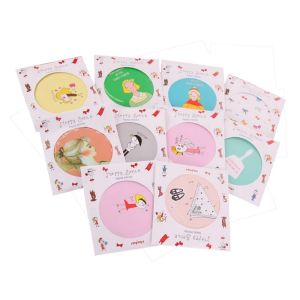 [Baby] ราคาขายส่ง กระจกพกพา น่ารักน่าใช้ น้ำหนักเบา พกพาง่าย ลายน่ารักสดใส กระจกแบบพกพา กระจกแต่งหน้า