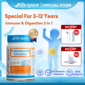 [Support Digestive Health]Life Space Probiotic Powder For Children 3-12 Years 60g (EXP:04/2027)