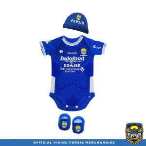 Baju Bola Jumper Kodok Setelan Bayi Official Viking Persib Merchandise 2018 Home