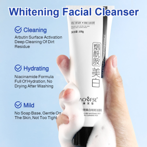 Gentle Cleanser Cleans Pores Without Tightness Niacinamide Moisturizing Whitening Facial Wash
