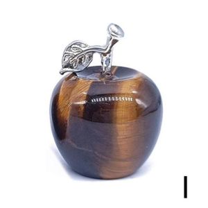 EO4MD Creative 12-color Cute Carved Easy Clean Heal the Mind Healing Crystal Natural Gemstone Gemstone Home Decoration