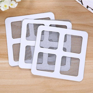 3/9pcs 10X10cm Practical Home Handy Summer Mosquito Net Repair Sticker Door Window Screen Polyester Mesh Wires Repair Patch