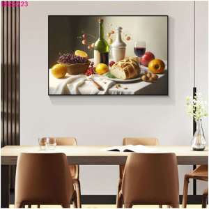 Himalaya Paintings fruits design frameless waterproof sintraboard decorative wall