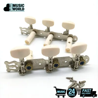 1 Pair Left & Right Classical Guitar Tuning Pegs Machine Heads Tuners guitar accessories music