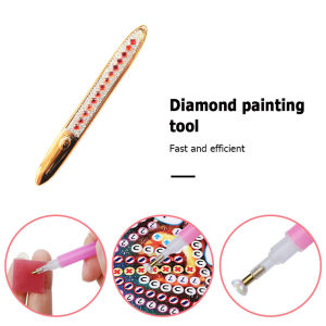 Beautifulhome Stainless Steel Diamond Painting Ruler Tool Set for DIY Sewing Embroidery Patchwork