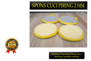 HATAYASHOP-SPONS CUCI 2 SISI/Spon Cuci Piring Dua Sisi Double Sided Sponge Busa Spons Cuci/SPONS BUSA CUCI PIRING 2 SISI / SPONS CUCI PIRING SABUT/SPONS BUSA CUCI PIRING 2 SISI / SPONS CUCI PIRING SABUT/Spons Cuci Piring 2 Sisi Halus Dan Kasar Penghilang