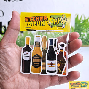 Sticker/Stiker FUN Botol Minuman