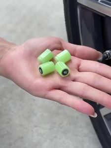 4Pcs For NissanLuminous Car Tire Valve Caps Glow In The Dark Car Valve Cap Car Accessories For NissanMarchJukeSkylineTerraLivinaNoteXtrailMagniteKicksNavaraSerenaLeaf