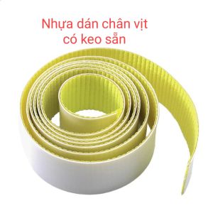 Nhựa dán chân vịt TỰ DÍNH MẪU MỚI CÓ KEO SẴN dùng trong ngành may đủ cự ly (giá 1 cuộn)