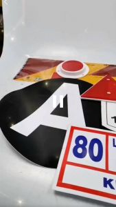 LOSERI PREMIUM 3M Diamond Grade Reflector Sticker SIRIM JPJ PUSPAKOM Lorry Sticker Kenderaan Panjang & Lebar YELLOW/RED Lori Stiker Accessories Automotive Black Car Red Yellow