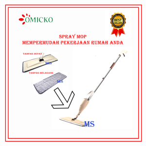 WATER SPRAY MOP / OMICKO ALAT CANGGIH UNTUK MEMBERSIHKAN RUMAH TANPA RIBET