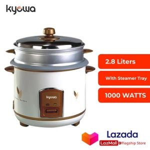 Kyowa Rice Cooker KW-2026 | 2.8L 16 Cups Capacity Rice Cooker Non-Stick Inner Pot with Steamer Tray KW2026