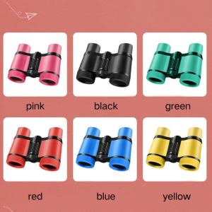 4X30 Childrens Telescope Color Rubber Handle Anti slip Toy Binocular Telescope