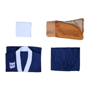 G7 Inosuke Womens Style cos Clothing   Kimetsu No Yaiba cosplay Maid Skirt   Halloween Cosplay Kimono Manufacturer 7/7