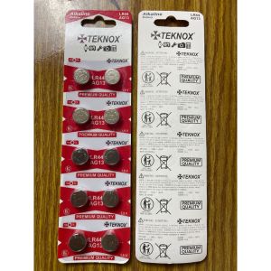 (10pcs) TEKNOX Baterai LR44 AG13 A76 357 TEKNOX PREMIUM QUALITY