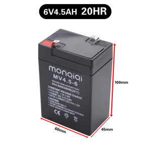 UPS Storage Battery 6V 4.5Ah 20hr Rechargeable Valve Regulated Lead Acid (VRLA) Battery Sprayer for Agriculture Rechargeable Sprayer
