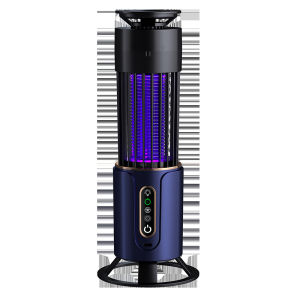 Portable Mosquito Killer Lamp Electric UV Light Mosquito Trap Silent Mosquito Repellent Device for Outdoor Camping Home Office & Dorm