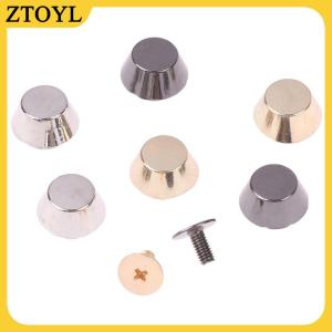 ZTOYL 10 Bộ Kim Loại túi chân dưới đinh tán cho Diy da đinh tán Túi Mặc Bảo vệ đinh tán cho túi dưới túi vành đai phụ kiện