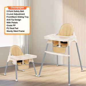 Baby Dining Chair Adjustable High Multifunction Foldable Baby Sitting Chair With Swing And Rocking Baby High Chair