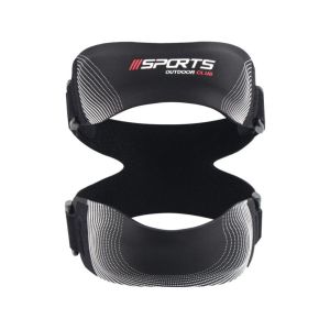 COUPLECOL Có thể điều chỉnh Nẹp đầu gối Patella Miếng đệm silicone đôi Được điều áp Dây hỗ trợ gân Miếng đệm đầu gối Tiện dụng Băng quấn đầu gối Dành cho Nam Nữ