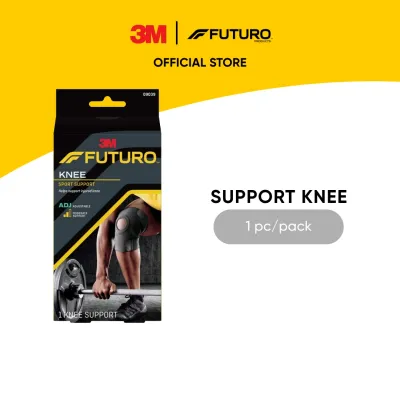 3M™ Futuro™ Sport Knee Support 09039ENR Moderate Support 1 pc/pack One Size For injured knee