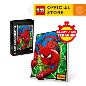 LEGO ART 31209 The Amazing Spider-Man (2099 Pieces) Building Block Toys Bricks