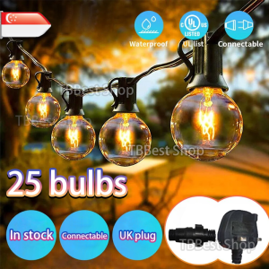 25pcs bulbs tungsten lamp Solar light Garden / Indoor Waterproof Solar G40 outdoor lighting Auto on/off Solar Fairy light USB + Solar Emergency light