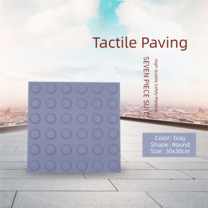 OWMXZL Durable Blind Road Brick PVC Tactile Paving Walkway Floor Stickers Outdoor Indoor Road Stickers For Roadway Pathway Street Sidewalk