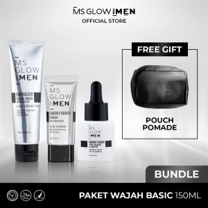 Ms Glow For Men Paket Basic Perawatan Wajah Pria Penghilang Jerawat Dan Bekasnya / MS Glow Men Basic Original Paket Perawatan Wajah Pria Penghilang Jerawat Dan Bekasnya Krim Jerawat Pria BPOM Original MS GLOW Men Basic Series Original BPOM Krim Acne Pria