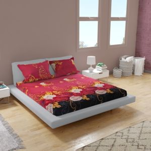 Sprei Motif Minimalis Elegan Terbaru Tanpa Sarung Bantal dan Guling LP