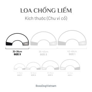 Loa chống liếm cho chó  - Thiết kế an toàn vững chắc | BossDog